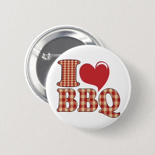 I LIEBE GRILLEN BUTTON (Vorne & Hinten)