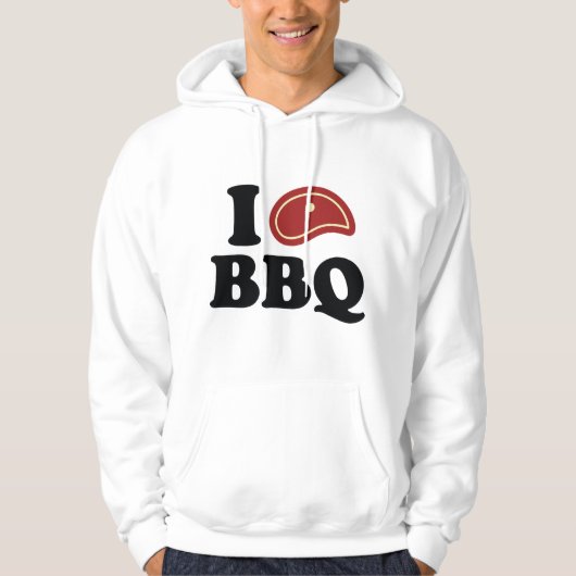 I LIEBE GRILLEN HOODIE (Vorderseite)