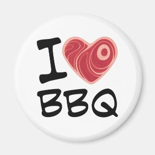 I LIEBE GRILLEN MAGNET
