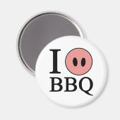 I LIEBE GRILLEN MAGNET (Vorderseite/Rückseite)