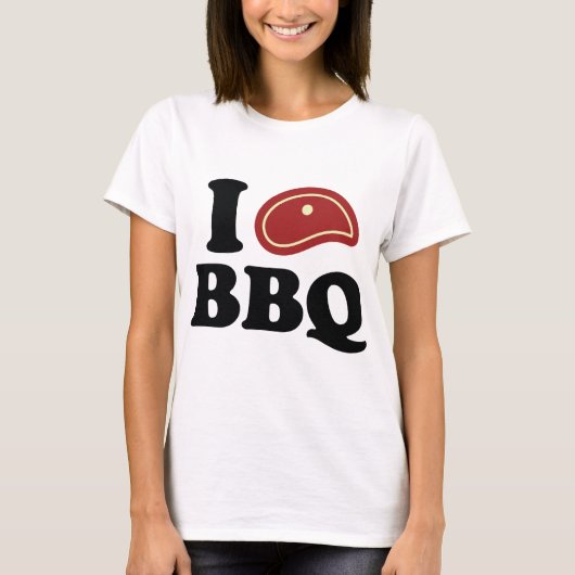 I LIEBE GRILLEN T-Shirt (Vorderseite)