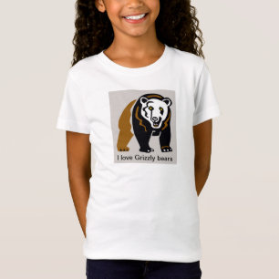 I Liebe GRIZZLY BEARS - Tierliebhaber - Wildtiere T-Shirt