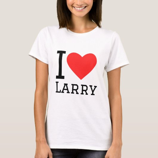 I Liebe groß T-Shirt (Vorderseite)