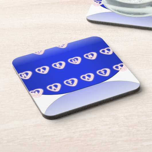 I Liebe Großbritannien Getränkeuntersetzer (Linke Seite)