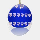 I Liebe Großbritannien Keramik Ornament (Rechts)