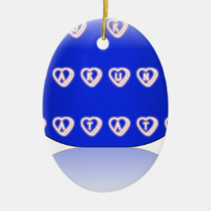 I Liebe Großbritannien Keramik Ornament