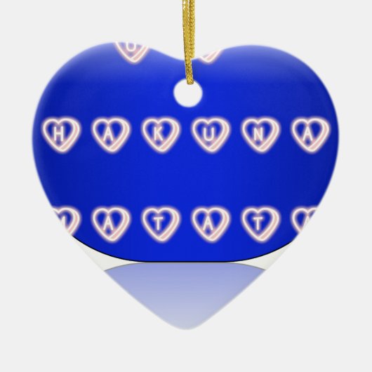 I Liebe Großbritannien Keramikornament (Vorne)