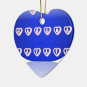 I Liebe Großbritannien Keramikornament (Links)