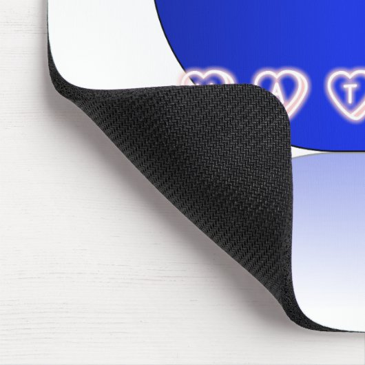 I Liebe Großbritannien Mousepad (Ecke)