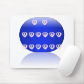 I Liebe Großbritannien Mousepad (Mit Mouse)