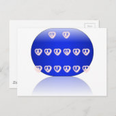 I Liebe Großbritannien Postkarte (Vorne/Hinten)