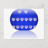 I Liebe Großbritannien Postkarte (Vorderseite)