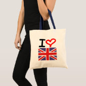 I Liebe Großbritannien Tragetasche (Vorderseite (Produkt))