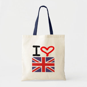 I Liebe Großbritannien Tragetasche