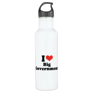 I LIEBE-GROSSE REGIERUNG - .PNG TRINKFLASCHE