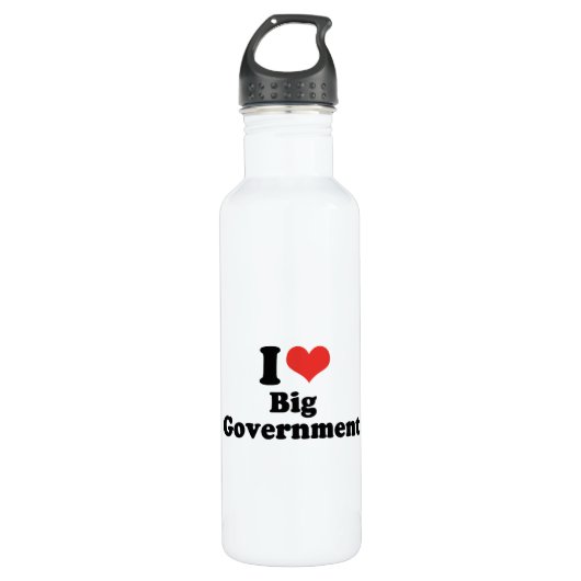 I LIEBE-GROSSE REGIERUNG - .PNG TRINKFLASCHE (Vorderseite)