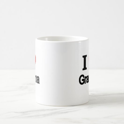 I Liebe-Großmutter Kaffeetasse (Mittel)