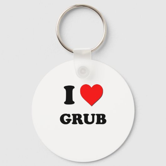 I Liebe Grub Schlüsselanhänger (Vorderseite)