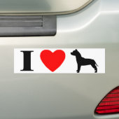 I Liebe-Gruben-Stier-Autoaufkleber Autoaufkleber (Auf Auto)