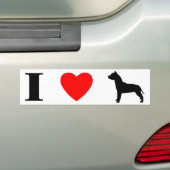 I Liebe-Gruben-Stiere Autoaufkleber (Auf Auto)