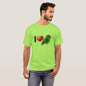 I Liebe Grüne Linnys T-Shirt (Vorne ganz)