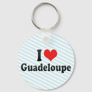 I Liebe Guadeloupe Schlüsselanhänger