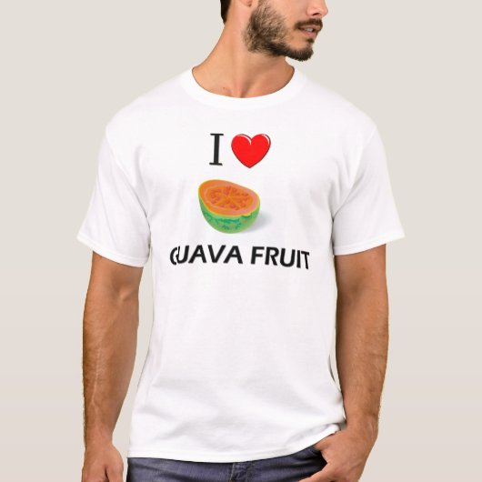 I Liebe-Guajava-Frucht T-Shirt (Vorderseite)