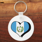 I Liebe Guatemala Schlüsselanhänger (Vorderseite)