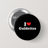 I Liebe Guidettes Button (Vorne & Hinten)