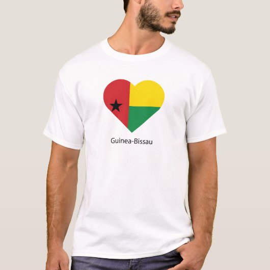 I Liebe Guinea-Bissau T-Shirt (Vorderseite)