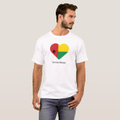 I Liebe Guinea-Bissau T-Shirt (Vorne ganz)