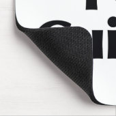 I Liebe Guinea Flag Mousepad (Ecke)