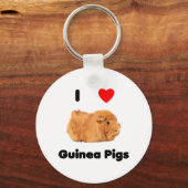 I LIEBE GUINEA SCHLÜSSELANHÄNGER (Vorderseite)