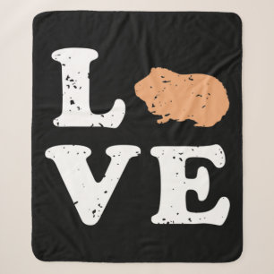 I Liebe Guinea Schweine essenziell Sherpadecke