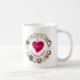 I Liebe Guinea Schweine Kaffeetasse