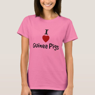 I Liebe Guinea Schweine - Shirt der Frauen