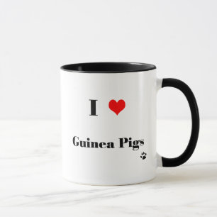 I Liebe Guinea Schweine Tasse