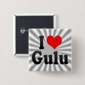 I Liebe Gulu, Uganda Button (Vorne & Hinten)