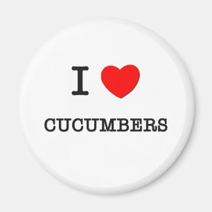 I Liebe GURKEN (Nahrung) Magnet