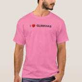 I Liebe Gurkhas T - Shirt (Vorderseite)