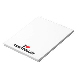 I LIEBE-GÜRTELTIERE NOTIZBLOCK