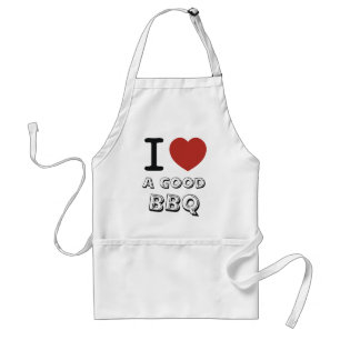 I LIEBE guten Grillen Schürze