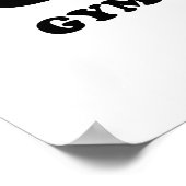 I LIEBE GYMNASTIC POSTER (Ecke)