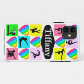 I LIEBE GYMNASTICS PERSONALISIERT IPHONE FALL Case-Mate iPhone HÜLLE (Rückseite (Horizontal))