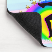 I LIEBE GYMNASTICS RAINBODEN MAUSPAD (Ecke)
