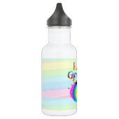 I LIEBE GYMNASTICS RAINBOUR WASSERFLASCHE (Links)