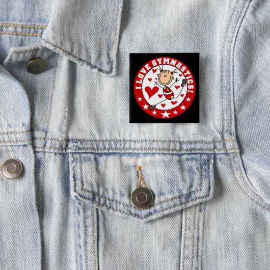 I Liebe-Gymnastik Button (Beispiel)