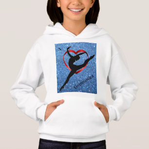I Liebe Gymnastik - Gymnastik für Kinder Hoodie