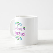 I Liebe-Gymnastik Kaffeetasse (Vorderseite Links)