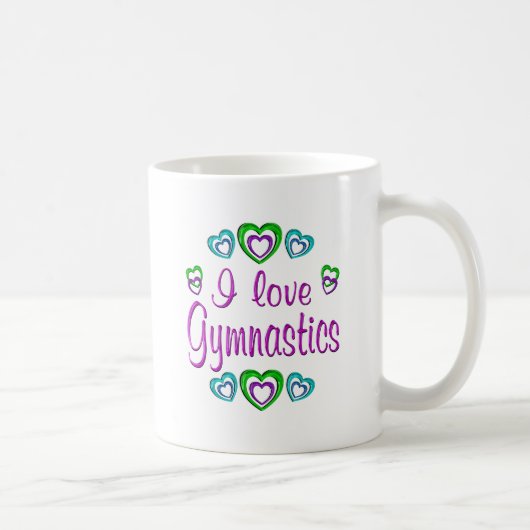 I Liebe-Gymnastik Kaffeetasse (Rechts)